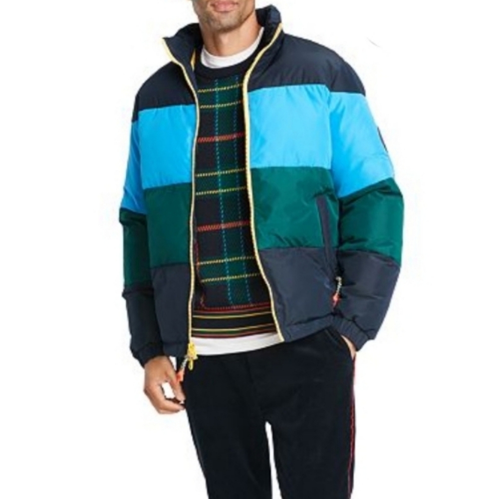 ⭐HP⭐Tommy Hilfiger Color Block Puffer Jacket